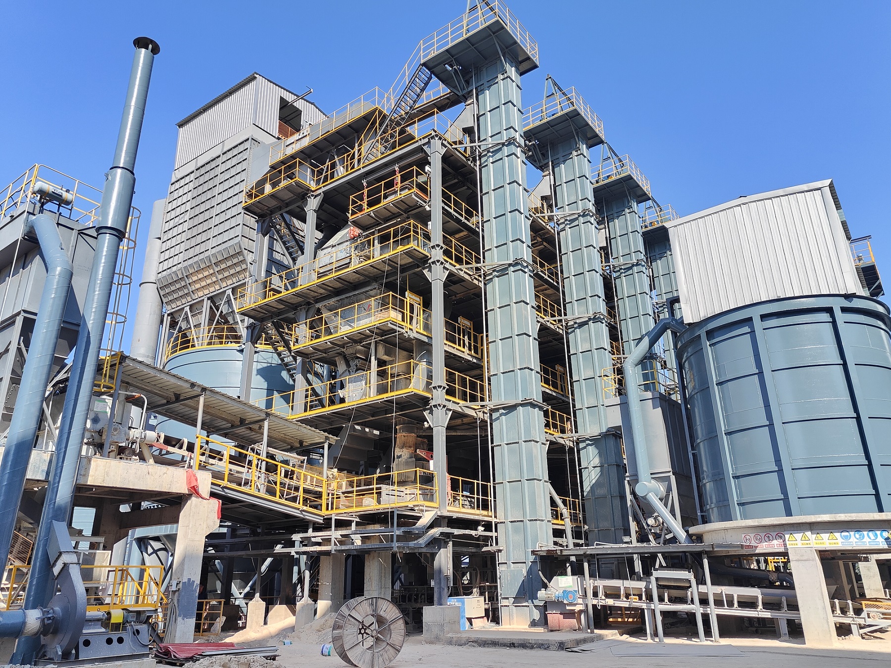 唐山金路v8干式整形砂石同出系統(tǒng)，新型立體化砂石生產(chǎn)模式